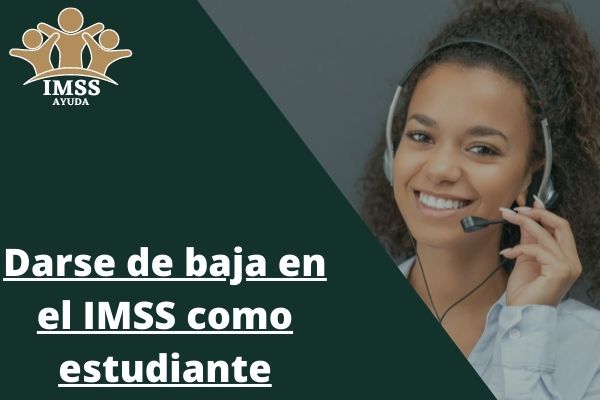 Darse de baja en el IMSS como estudiante